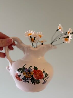 Vintage McCoy Pottery ceramic pitcher